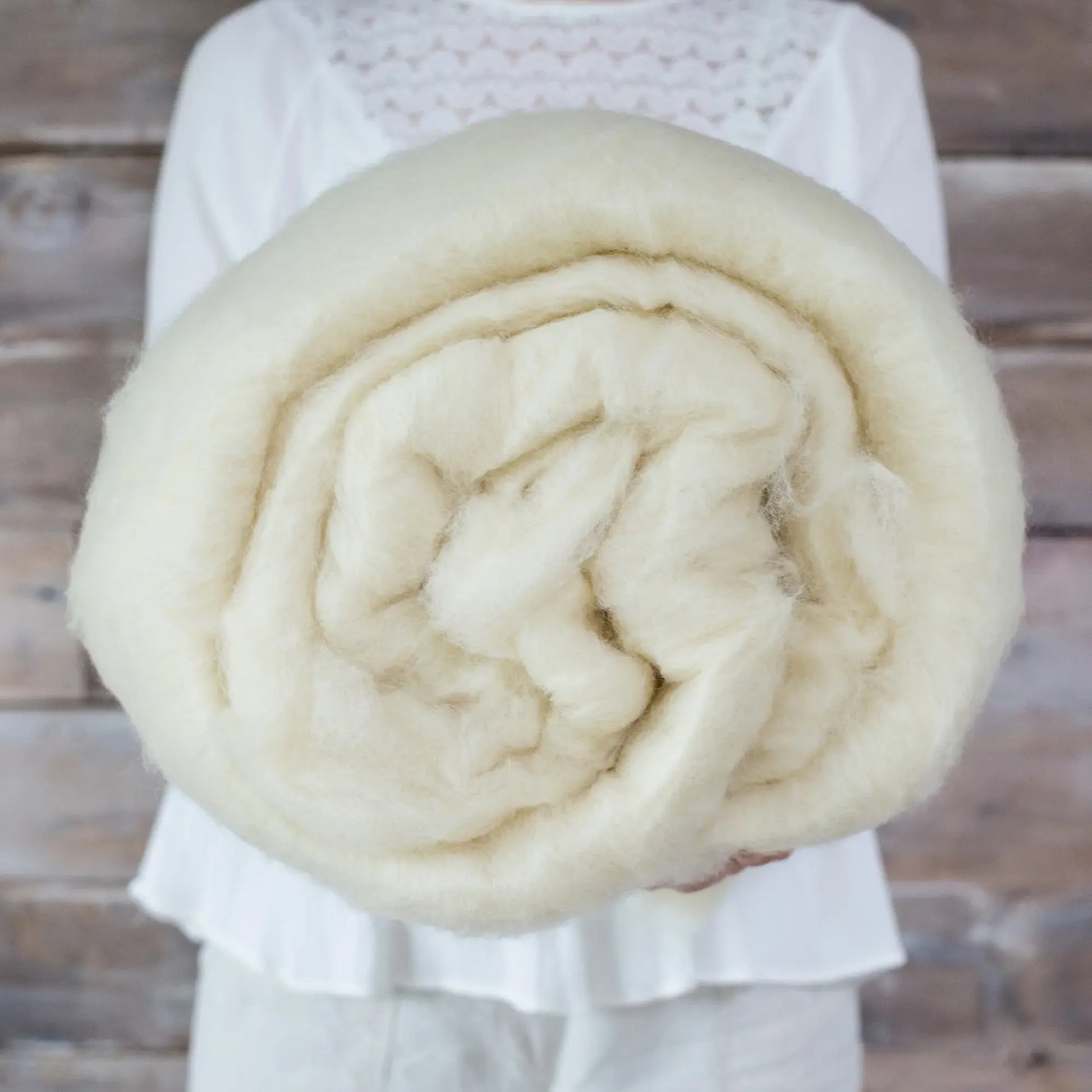 Core Wool Batting – Natural Stuffing & Felting Wool