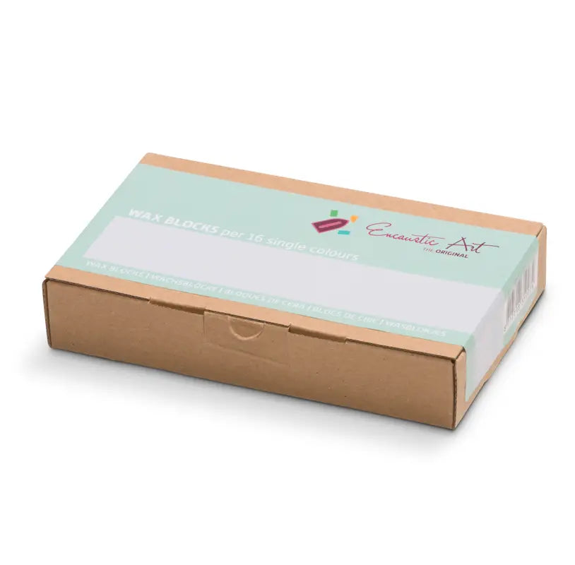 Encaustic Wax Blocks 10 pieces, Single Colors