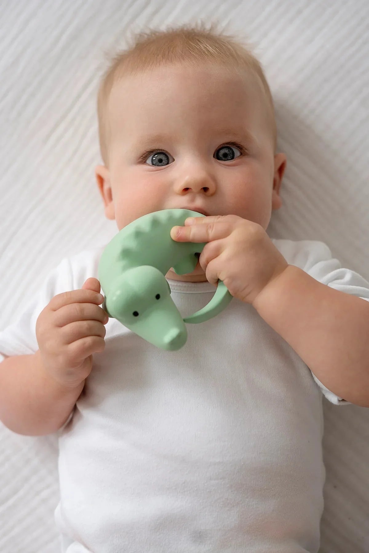 Tikiri Teether, Rattle, Bath & Pretend Play Toy - Alder & Alouette