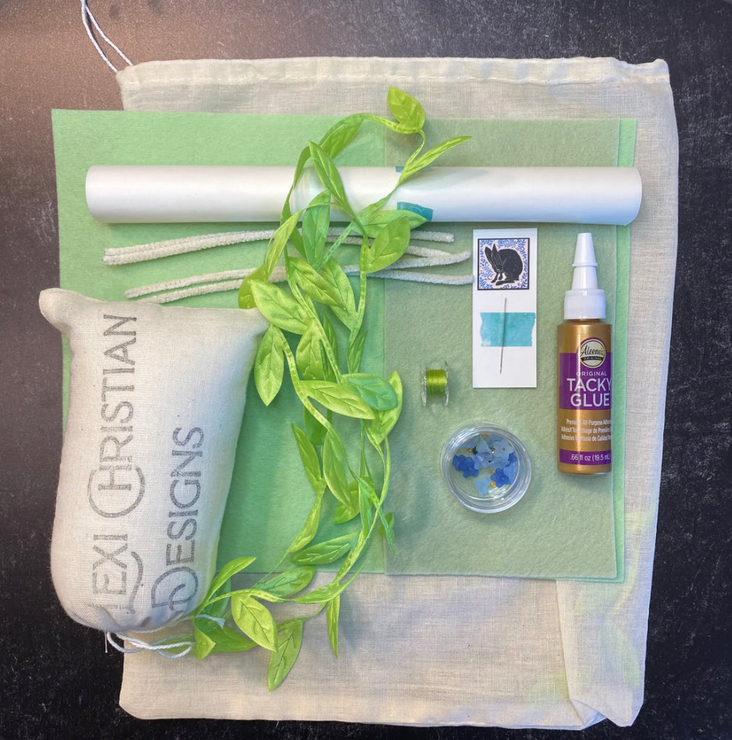 DIY Craft Kit, Green Dragon DIY Craft Kit - Alder & Alouette