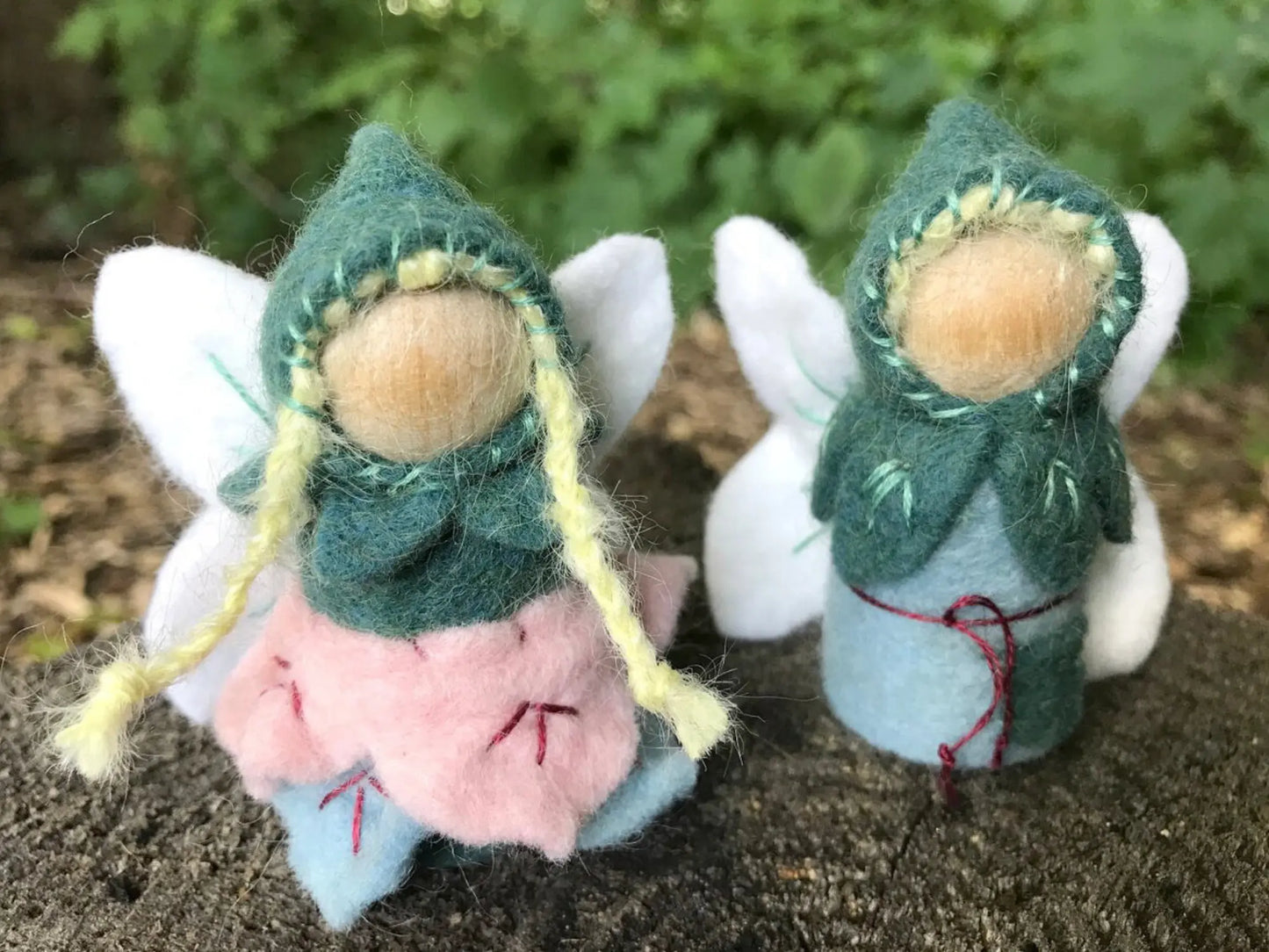 Blank Wooden Peg Dolls — Birchwood Craft Figures in Assorted Sizes