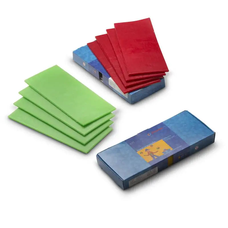 STOCKMAR Wide Modeling Beeswax in a Box, 4 Wide Sheets of a Single Color