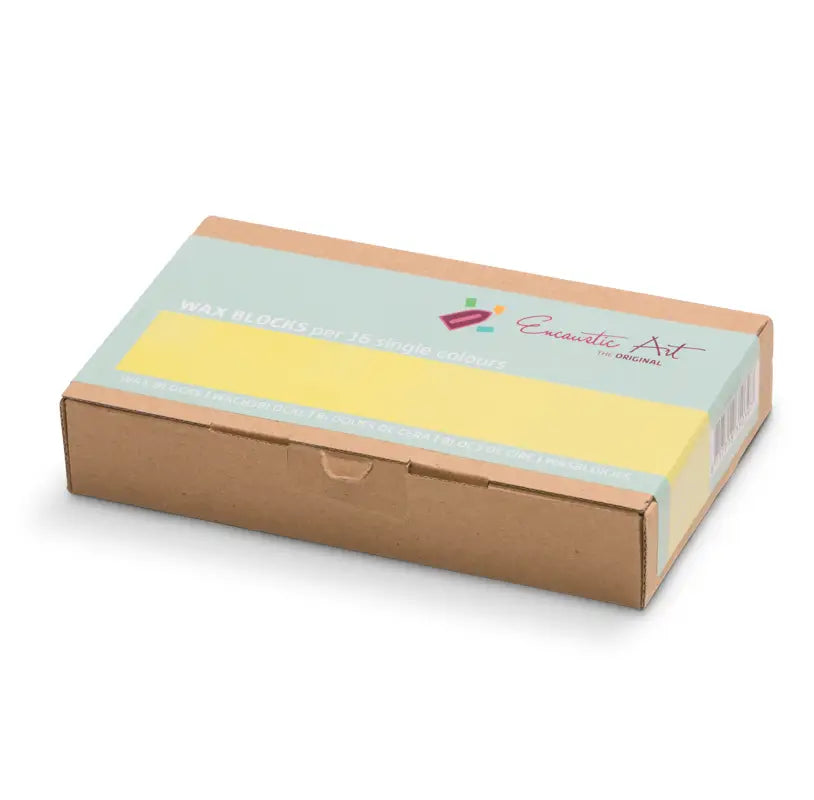 Encaustic Wax Blocks 10 pieces, Single Colors