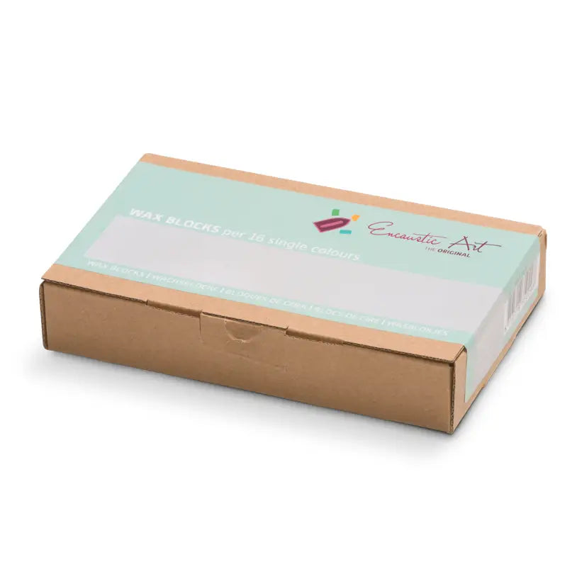 Encaustic Wax Blocks 10 pieces, Single Colors