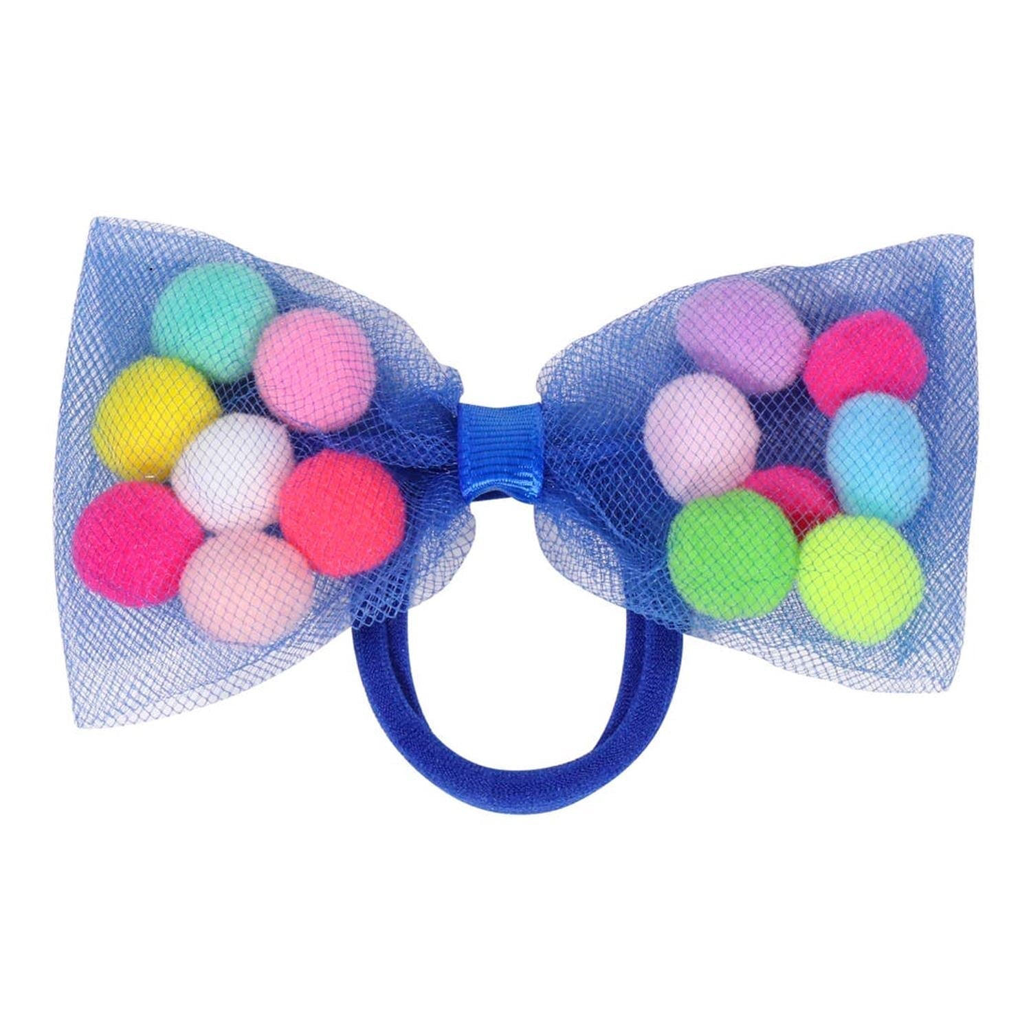 Hair Ribbons - Tulle and Pom Poms, Tutu Joli - Alder & Alouette