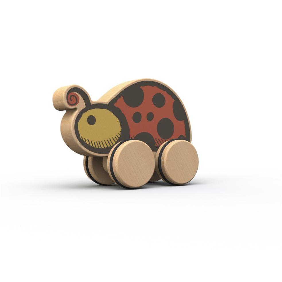 Push Around Garden Ladybug | Toddler Toy | 18+mos - Alder & Alouette