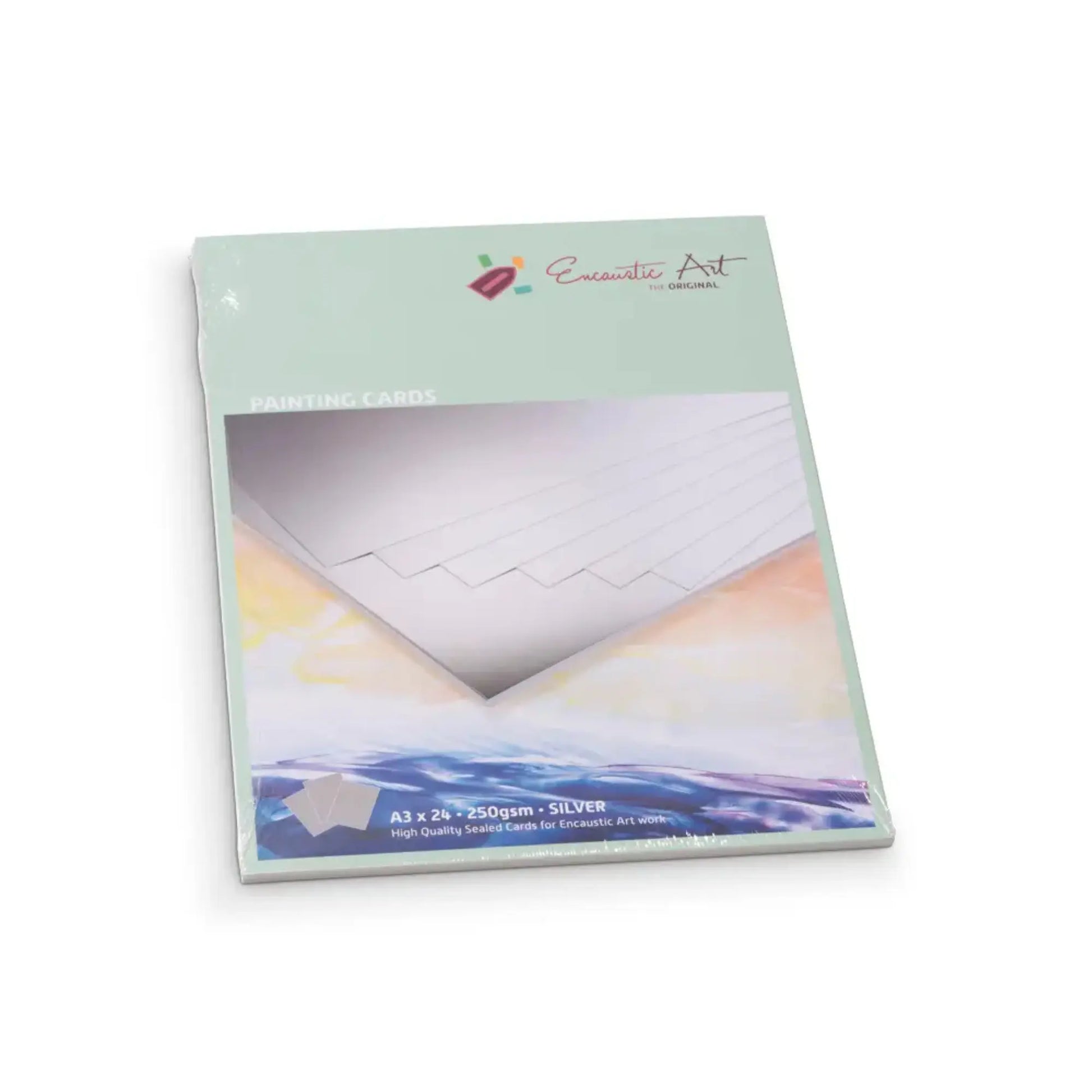 Encaustic Colored Painting Cards, Glossed, A5–A3 - Alder & Alouette