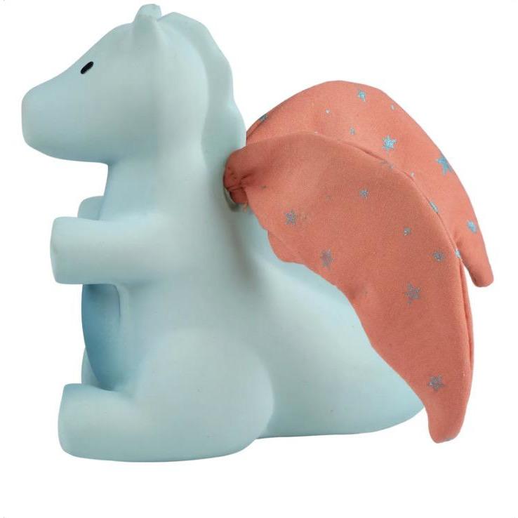 Natural & Organic Rubber Teether - Sunrise Dragon - Alder & Alouette