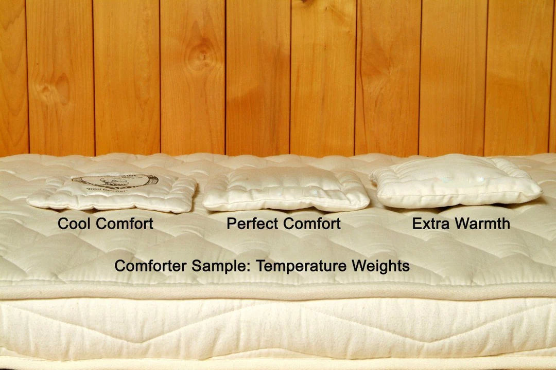 Certified Organic Wool Comforter – Natural Temperature Control
