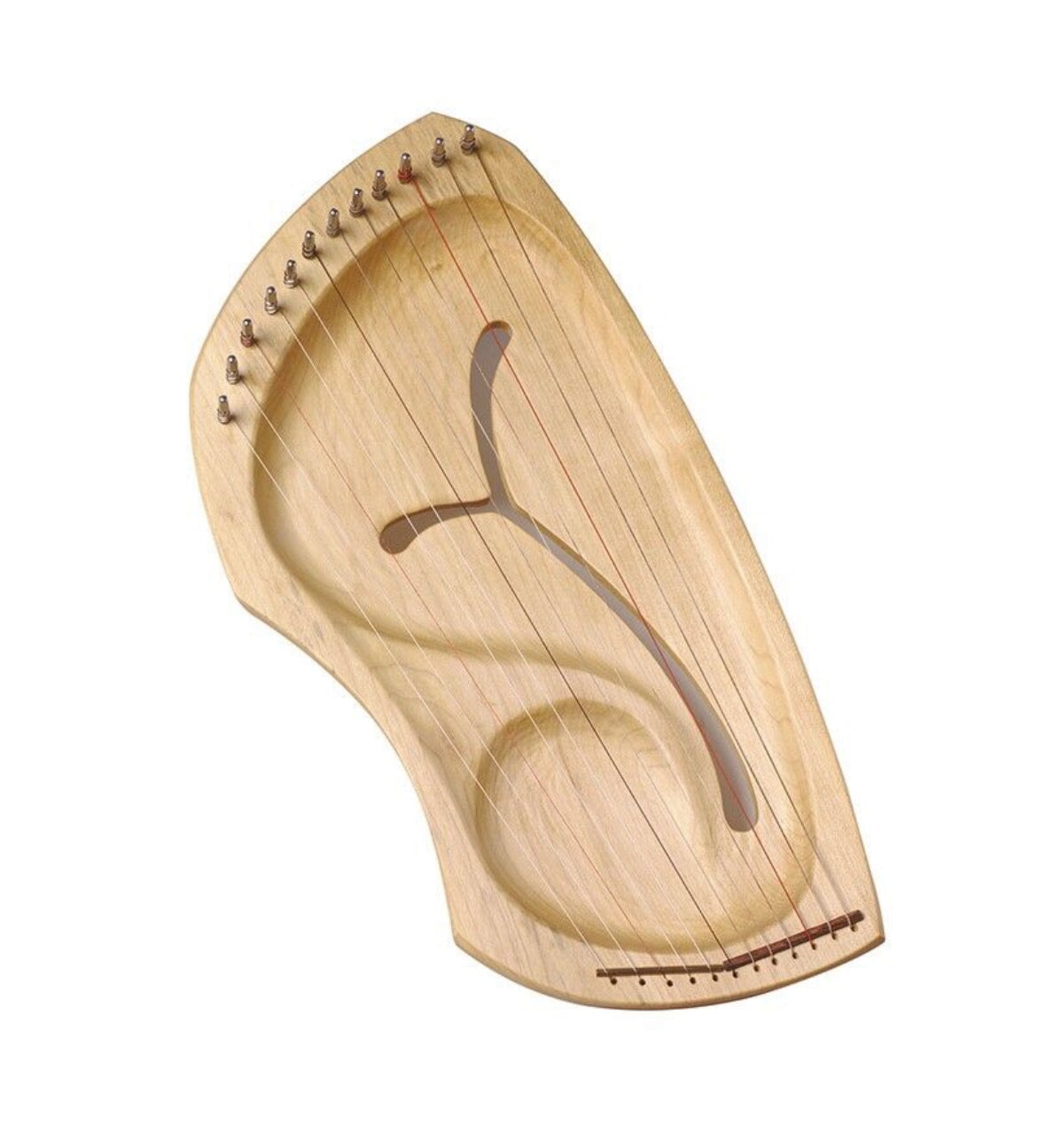 Auris Pentatonic Childrens Lyre 12-Strings d-e - Alder & Alouette