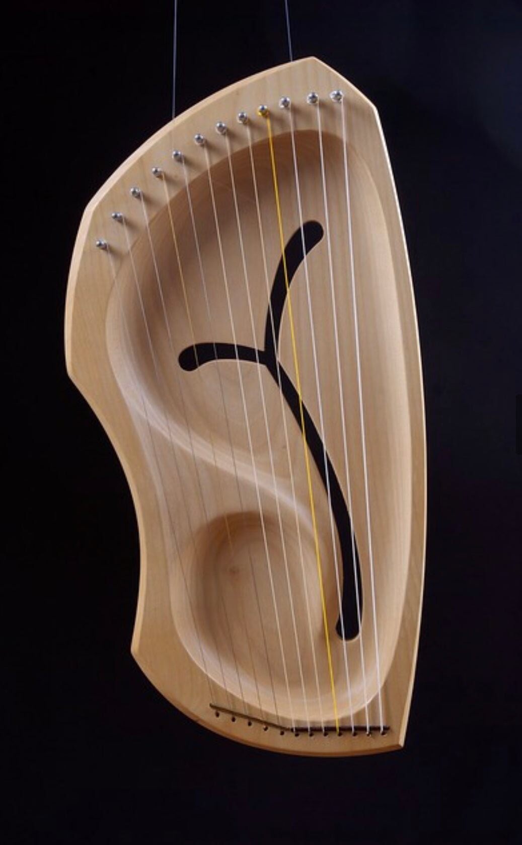 Auris Pentatonic Childrens Lyre 12-Strings d-e - Alder & Alouette