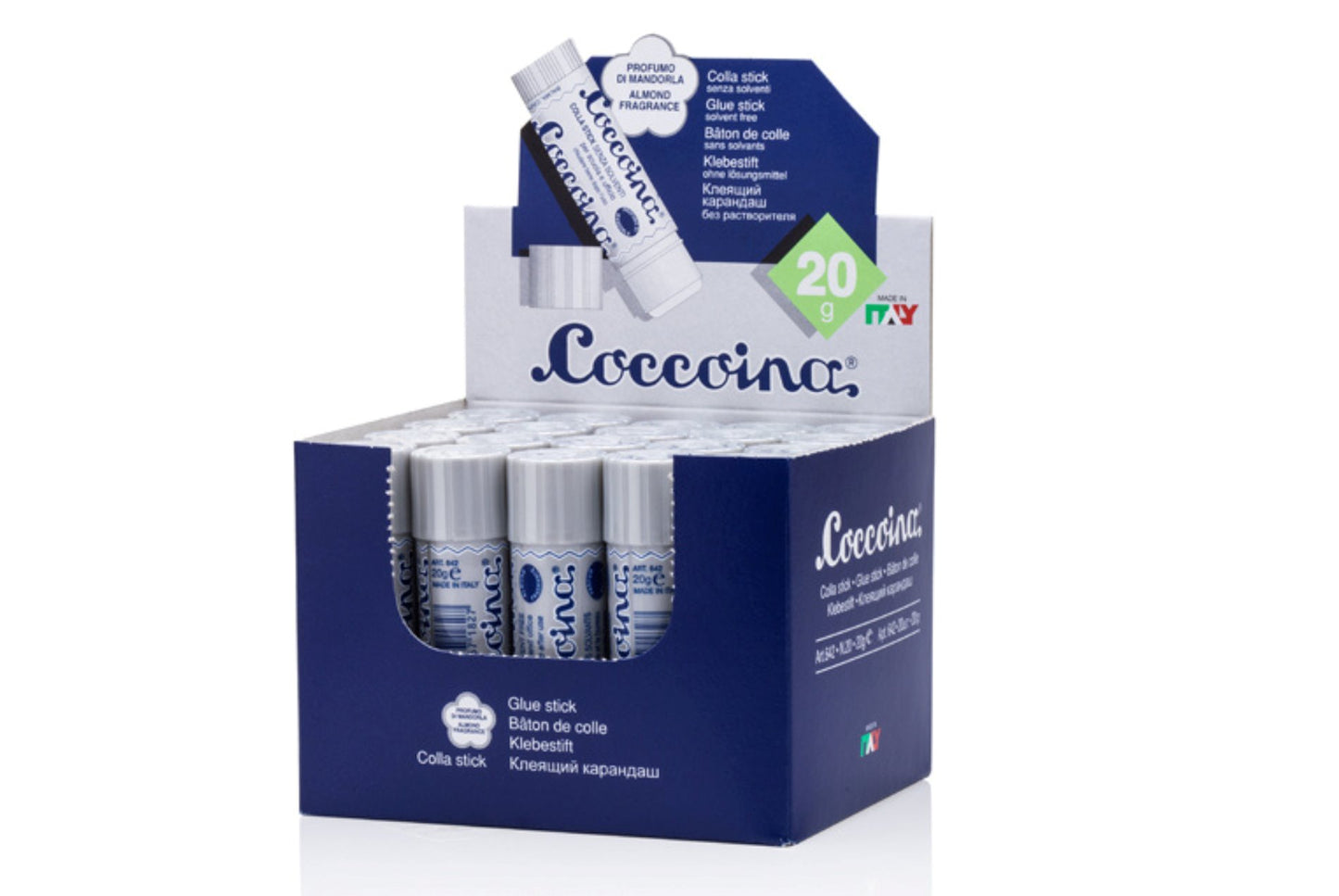 Coccoina Glue Stick, Water-based, Plant-based - Alder & Alouette