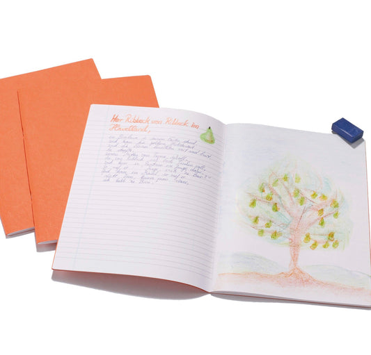 Main Lesson Drawing Book, Landscape W/ Onionskin - Alder & Alouette