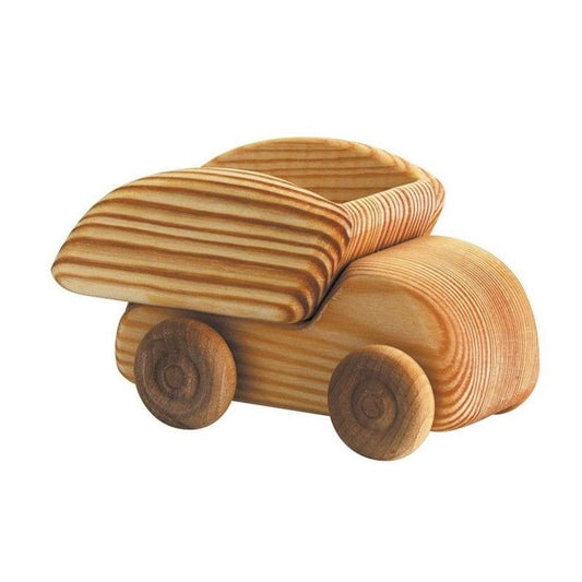Debresk Wooden Toy Dump Truck, Small, Wooden Truck - Alder & Alouette