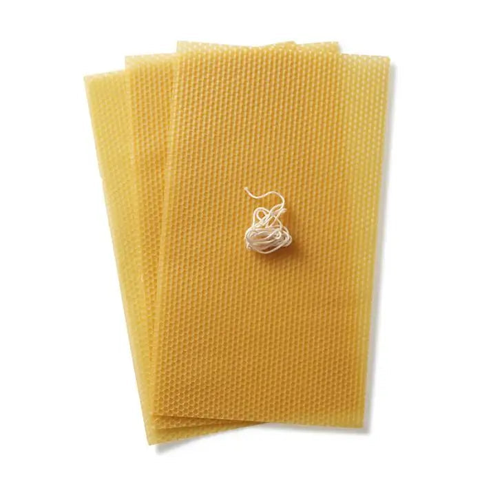 Beeswax Honeycomb Candle Rolling Kit