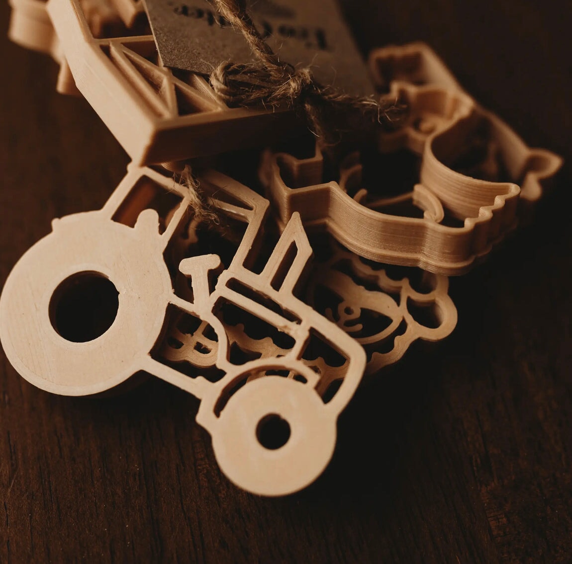 Eco Cutter Set for Play Dough, Farm Set - Alder & Alouette
