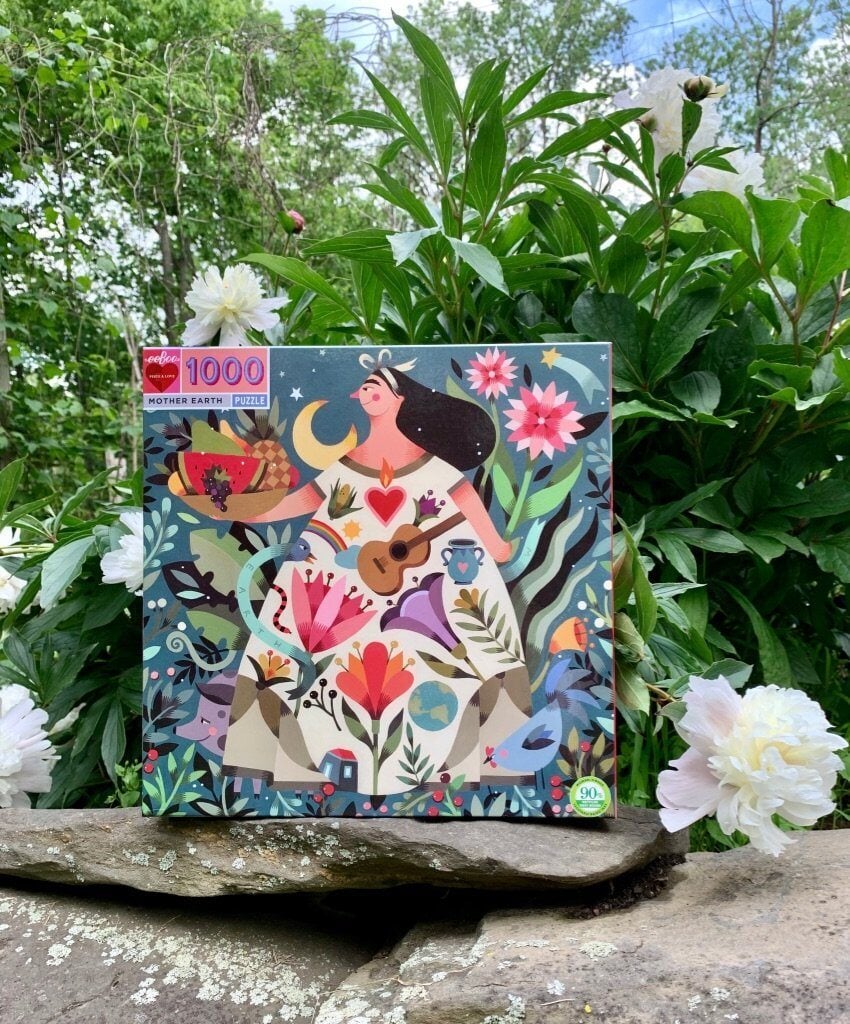 eeBoo Puzzle | Mother Earth Puzzle, 1000 Pieces - Alder & Alouette
