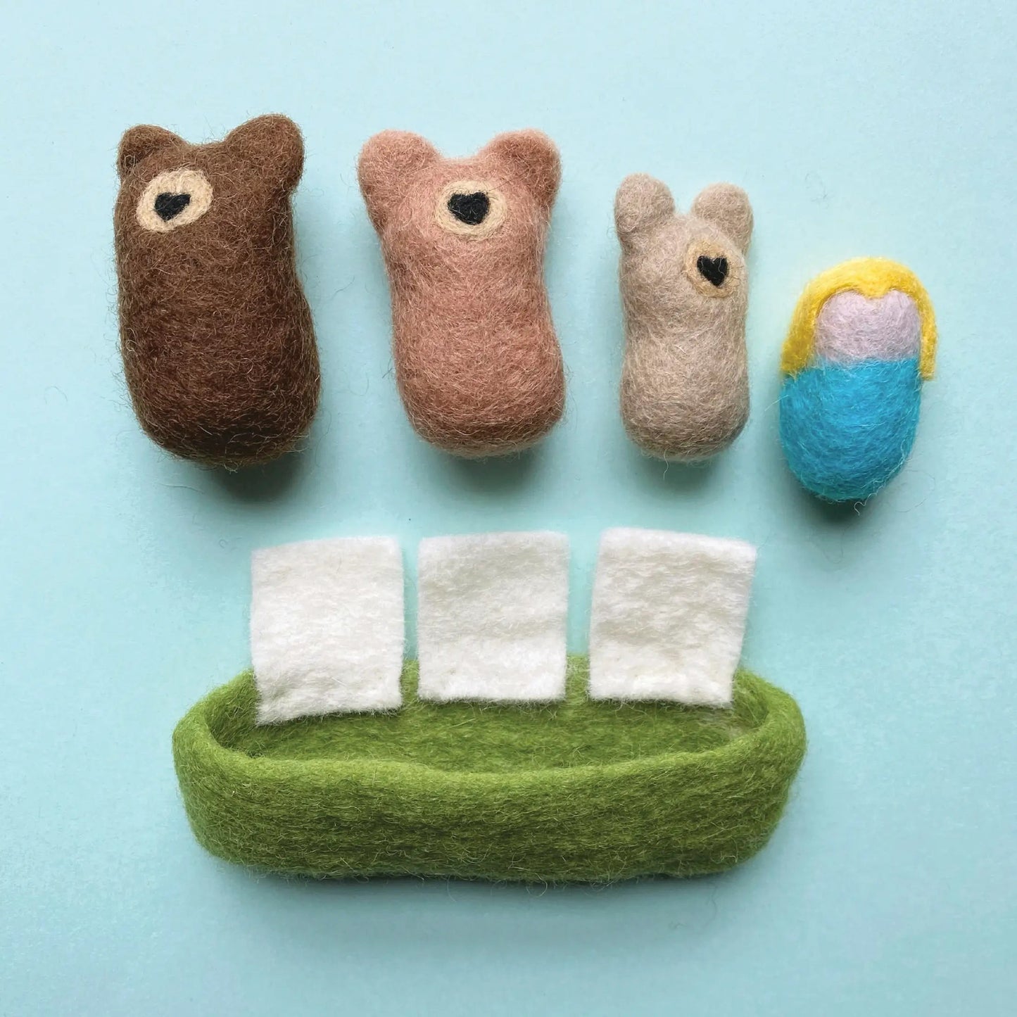 Goldilocks and the Three Bears Storytelling Props - Alder & Alouette