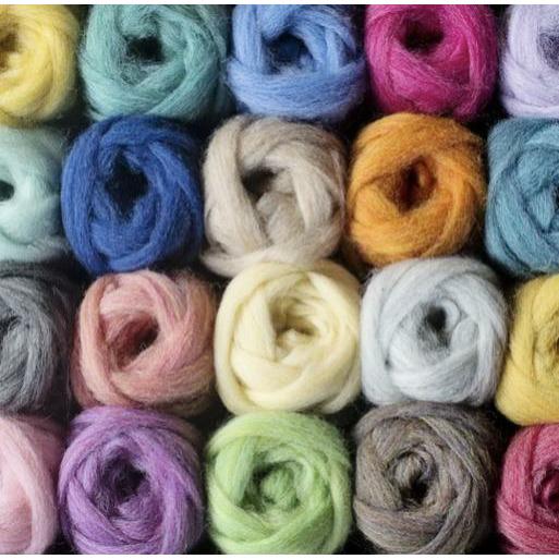 Core Wool Roving per Ounce for Needle Felting by the Ounce Felting
