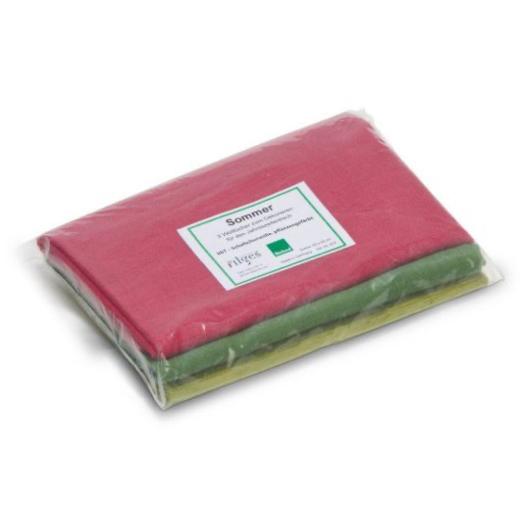 Filges Summer Seasonal Table Wool Cloths; Nature Table - Alder & Alouette