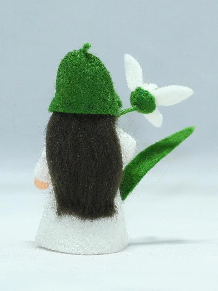 Flower Fairy Doll - Snowdrop Flower fairies - Alder & Alouette