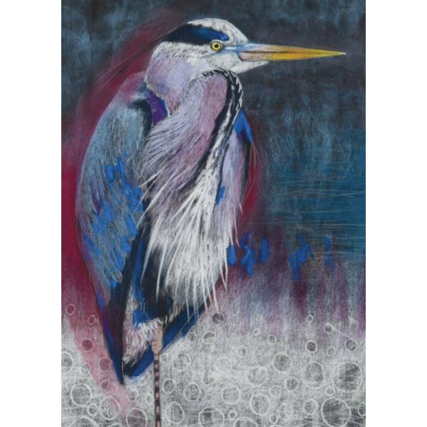 Great Blue Heron Ephemera Loes Botman | Alder & Alouette