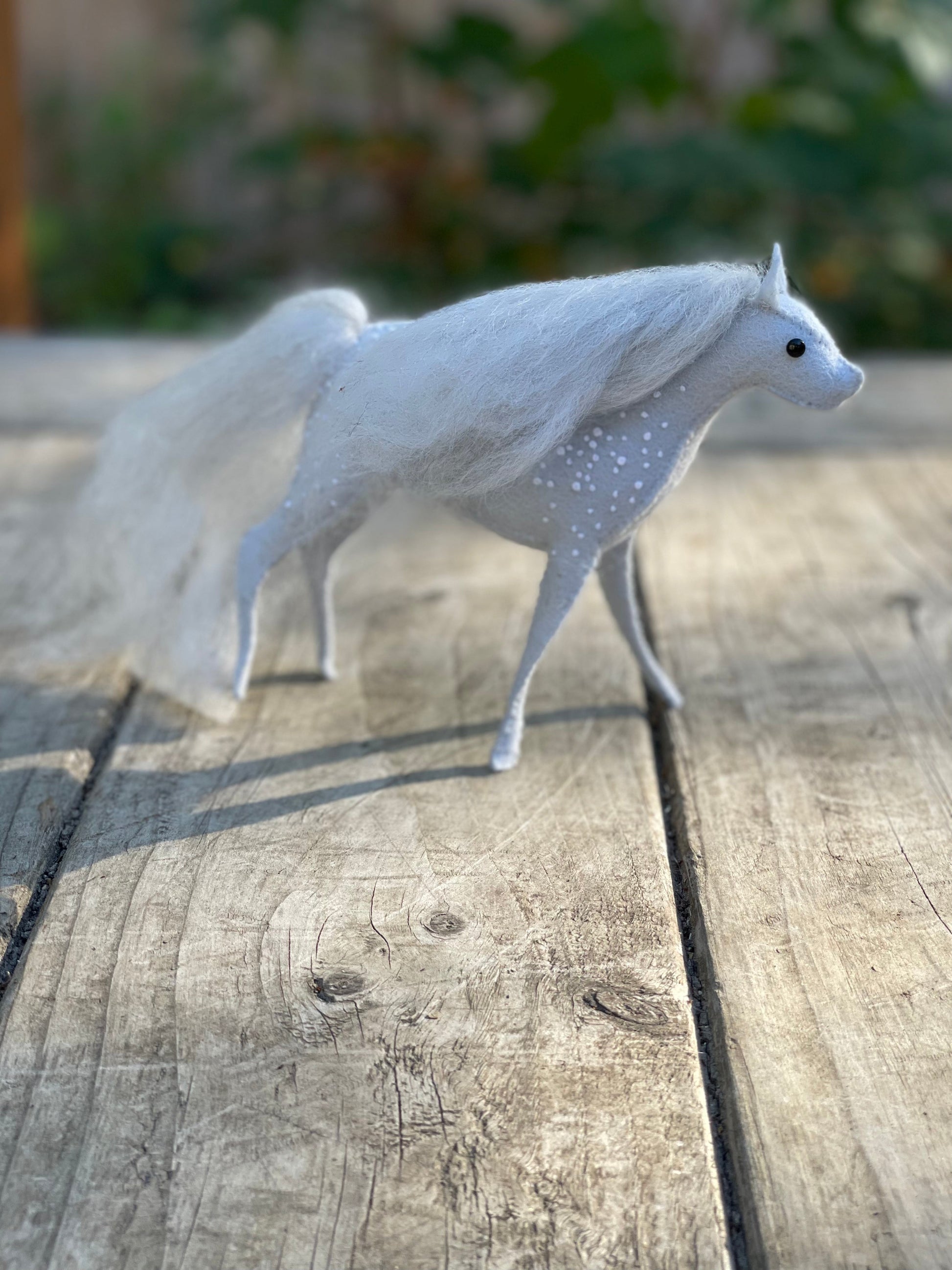 Lexi Christian Designs, Merino Wool Horse Craft Kit - Alder & Alouette