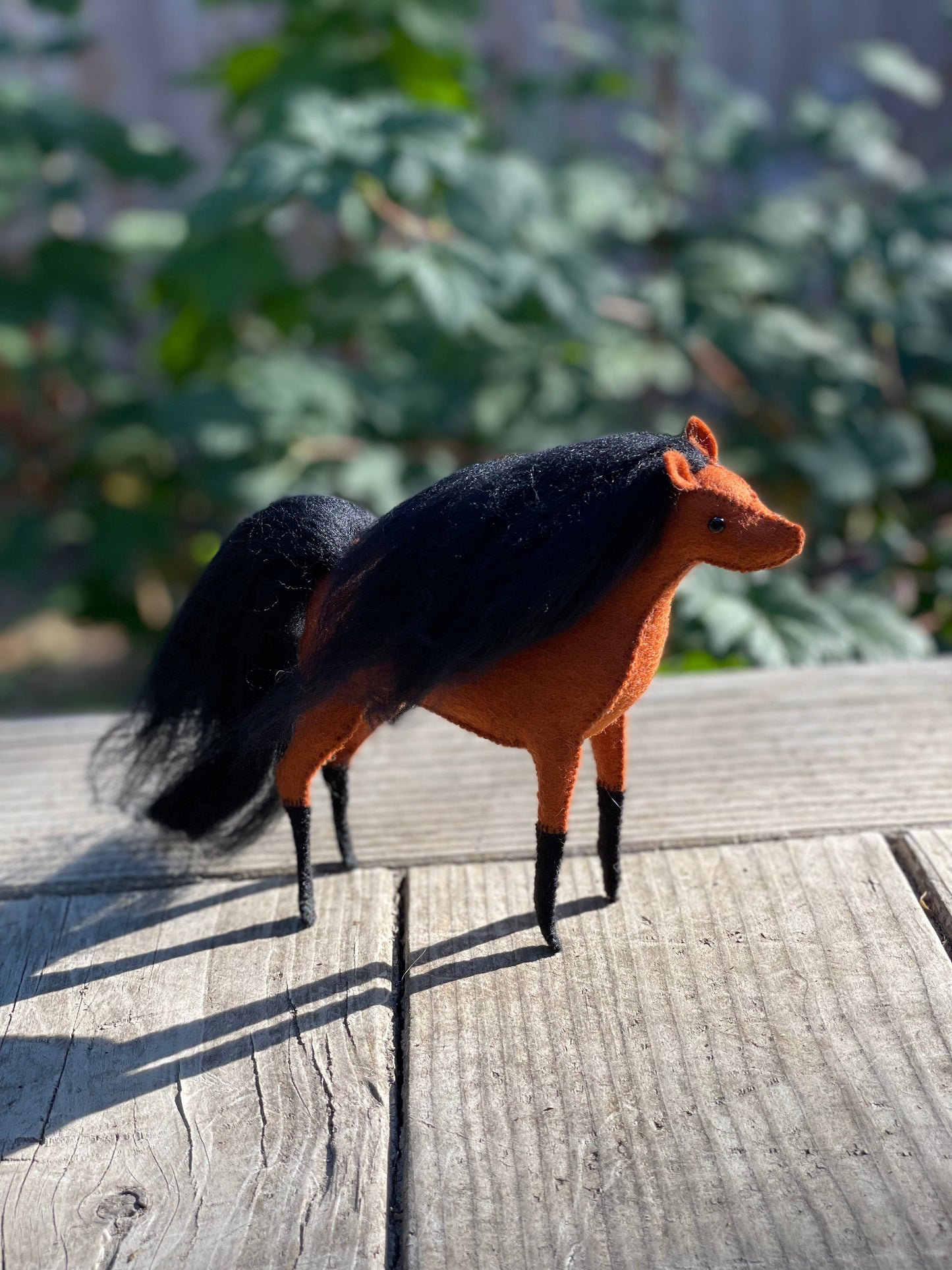 Lexi Christian Designs, Merino Wool Horse Craft Kit - Alder & Alouette