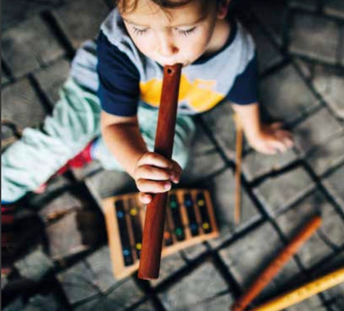 Interval Flutes, Pear Wood, 432 Hz Music - Alder & Alouette