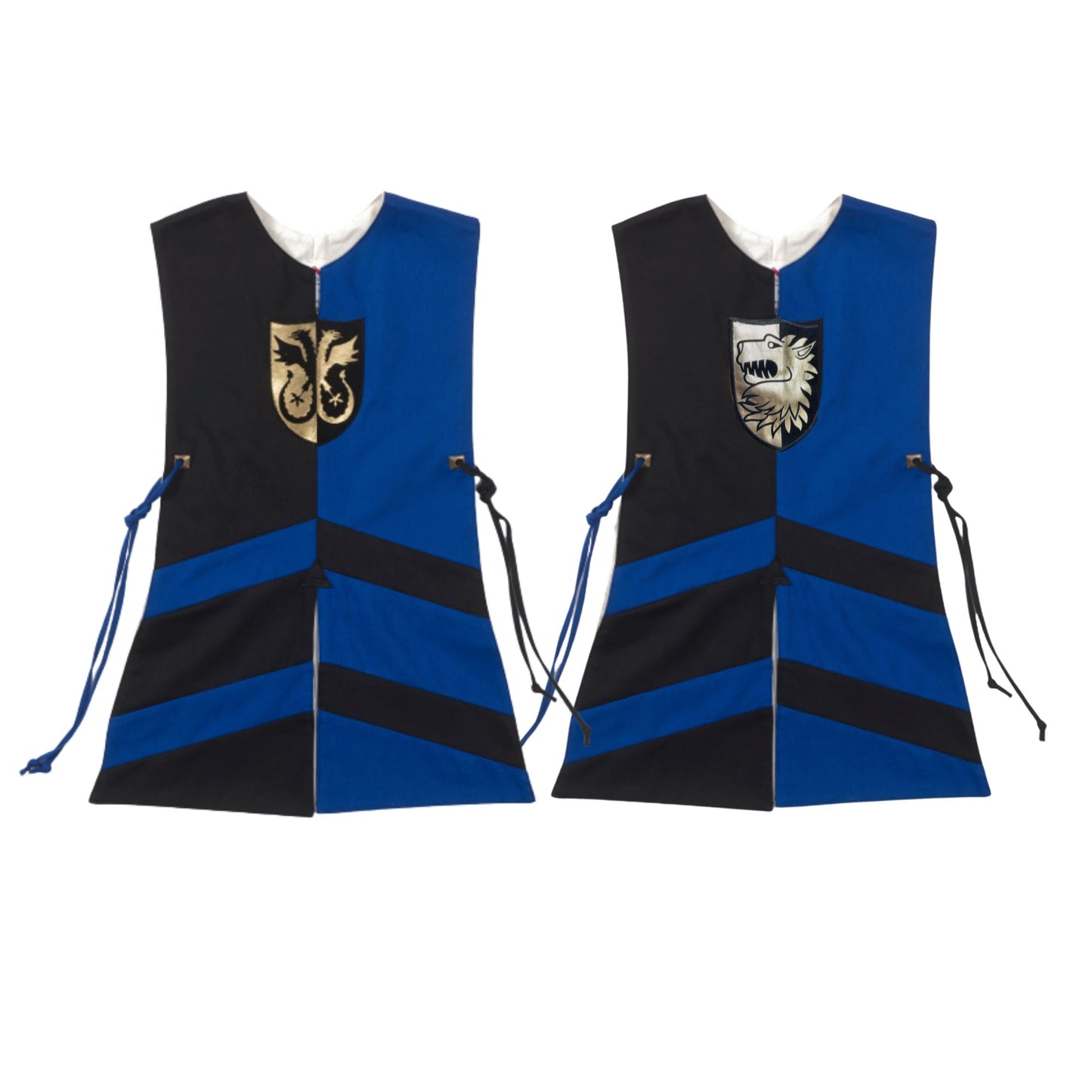 Knight’s Surcoat, Blue & Black Pretend Play - Alder & Alouette