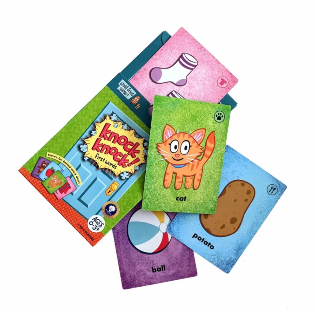 Toddler Game: Knock Knock - A First Words Game - Alder & Alouette