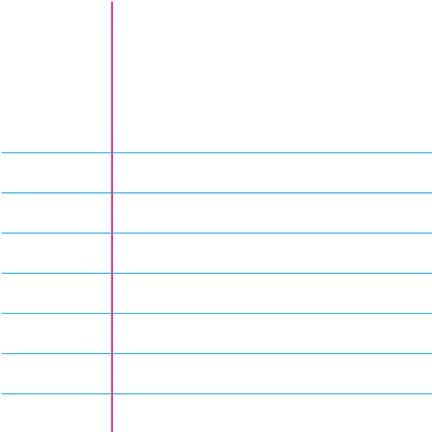 Lined Pages, College-Ruled, Large Exercise Book (8.27”x”11.69”), Red Lined Paper - Alder & Alouette
