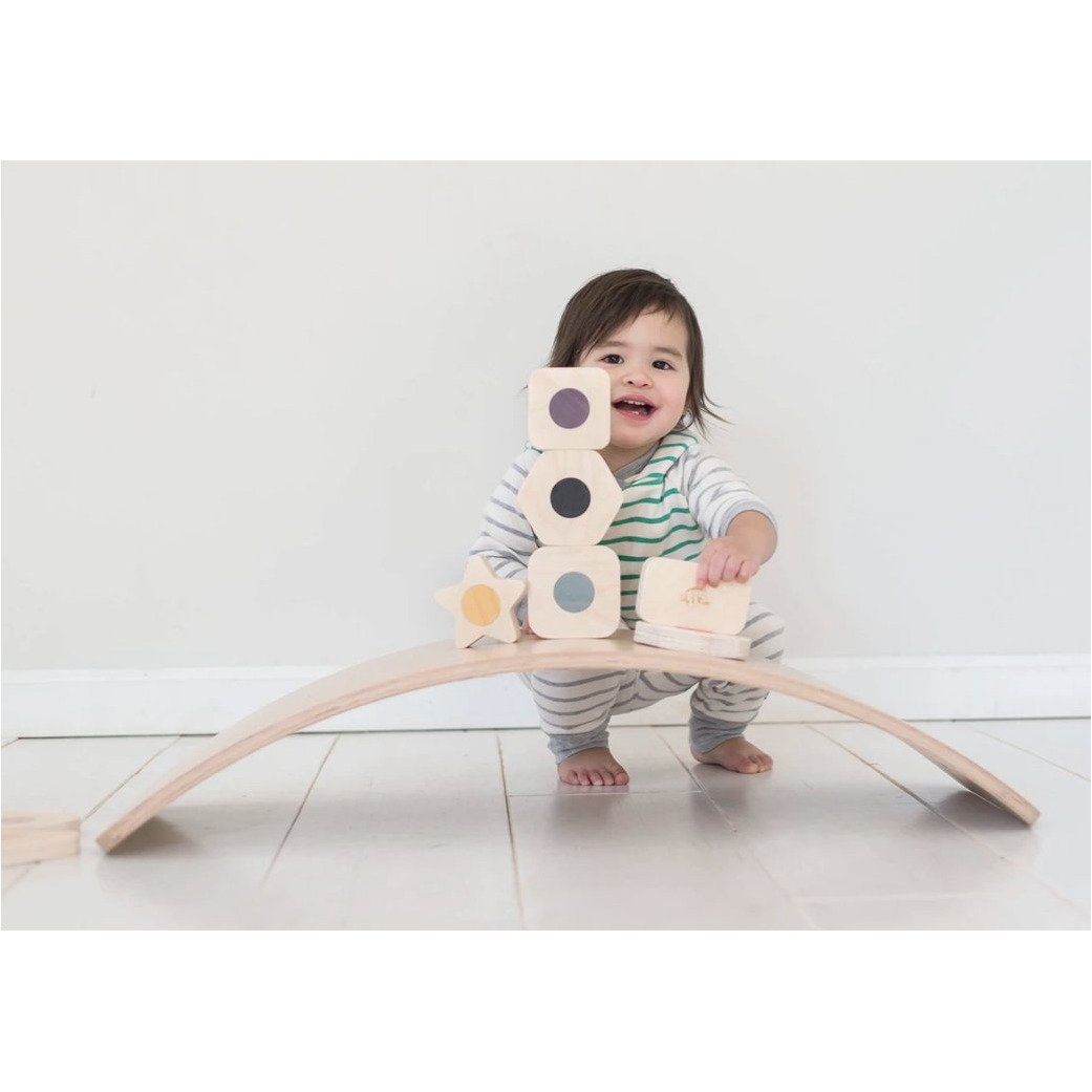 Little Stackables Game and Stacking Blocks Wood Toys Lily & River | Alder & Alouette