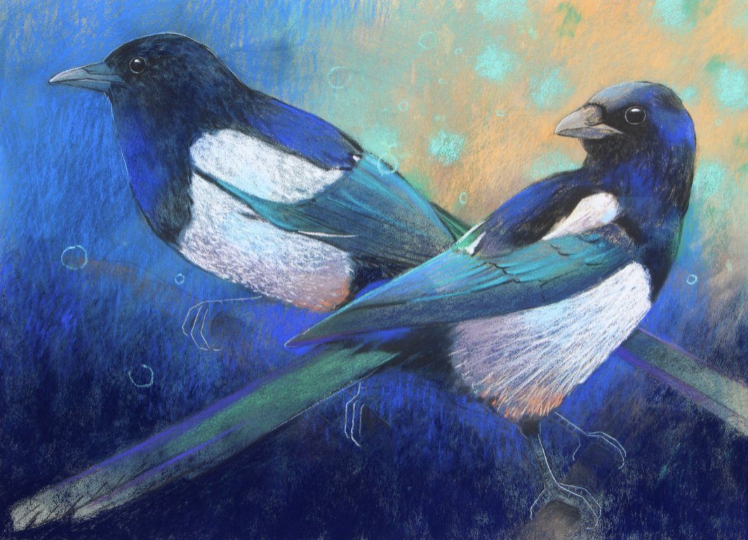 Magpies Ephemera Loes Botman | Alder & Alouette
