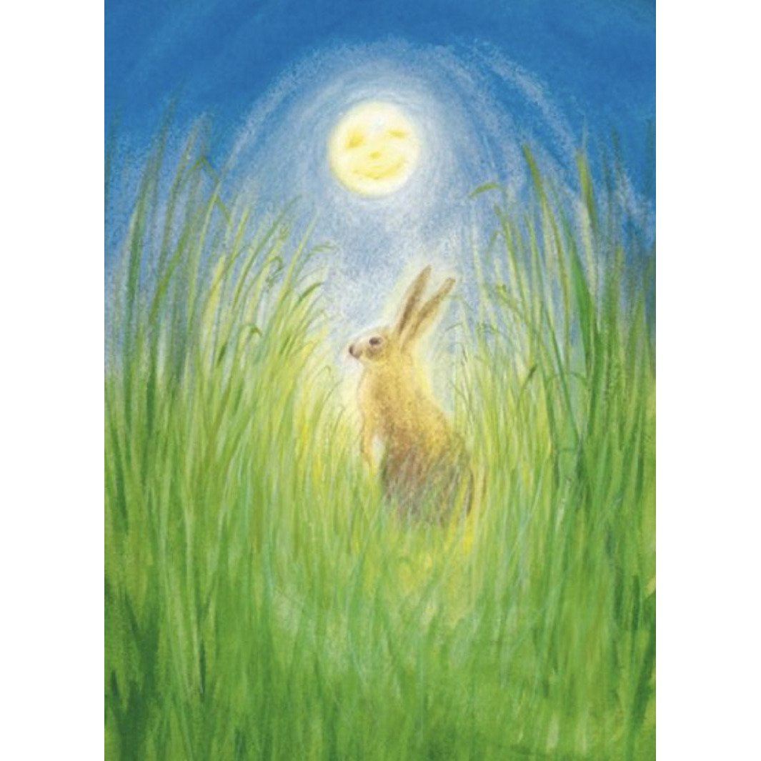 Marjan van Zeyl Postcards, Hare & Moon - Alder & Alouette