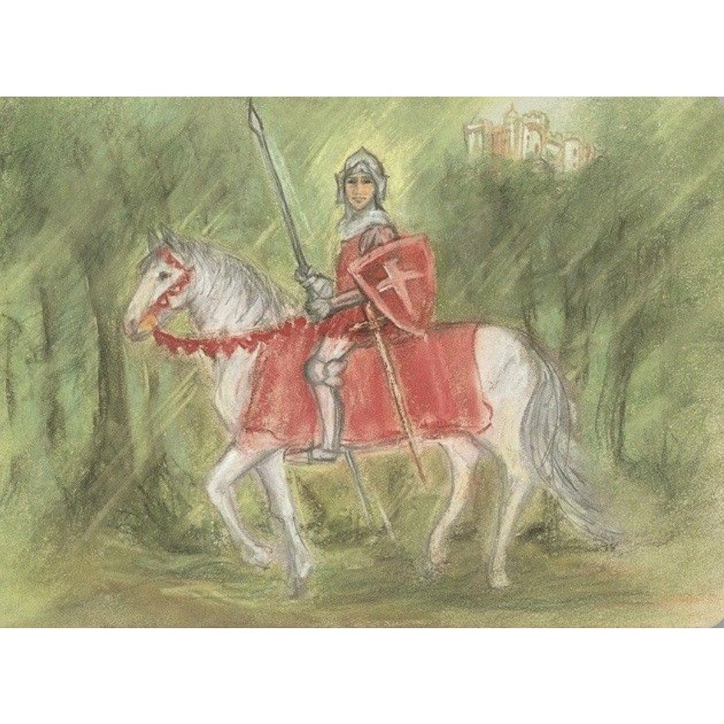 Marjan van Zeyl Postcards, Knight Percival - Alder & Alouette