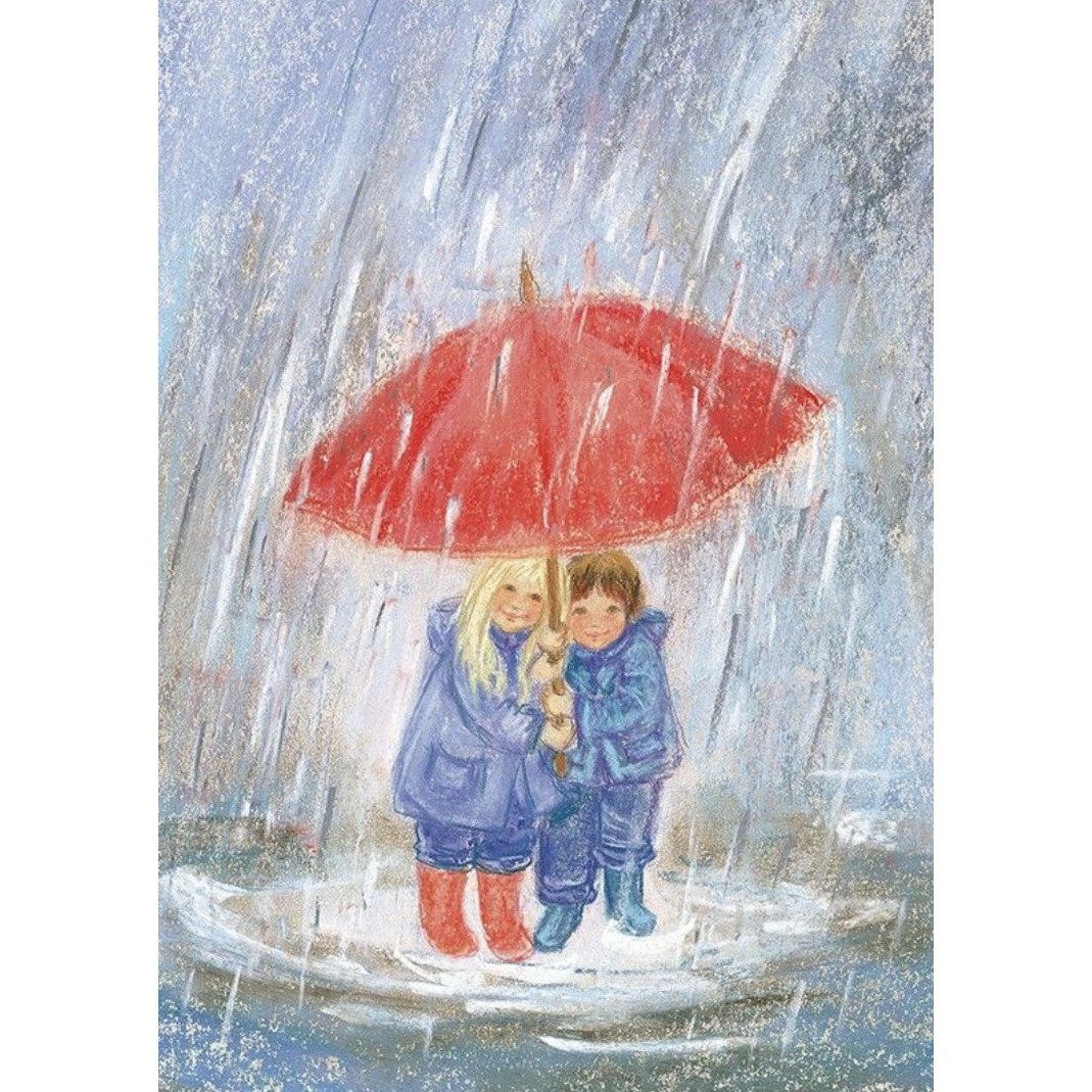 Marjan van Zeyl Postcards, Mother’s Umbrella - Alder & Alouette