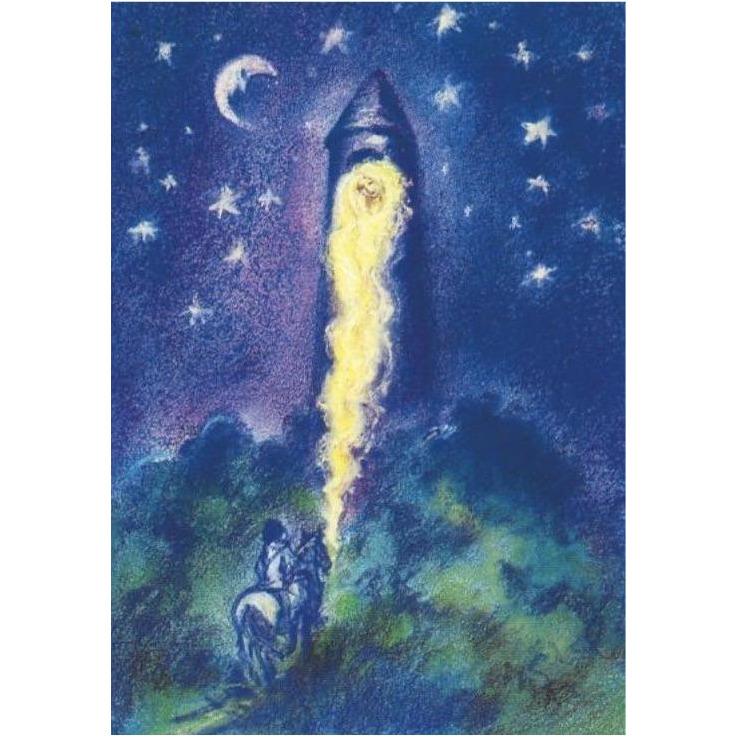 Marjan van Zeyl Postcards, Rapunzel - Alder & Alouette