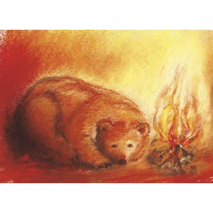 Marjan van Zeyl Postcards, The Bear - Alder & Alouette