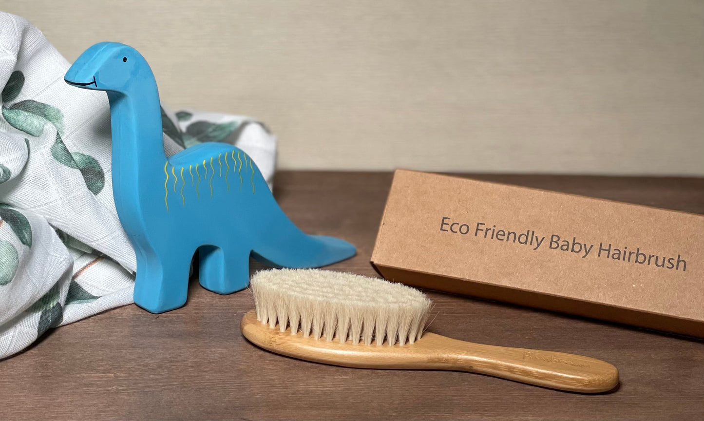 Natural Baby Brush | Baby Hairbrush - Alder & Alouette