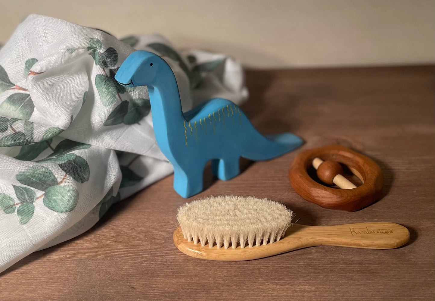 Natural Baby Brush | Baby Hairbrush - Alder & Alouette