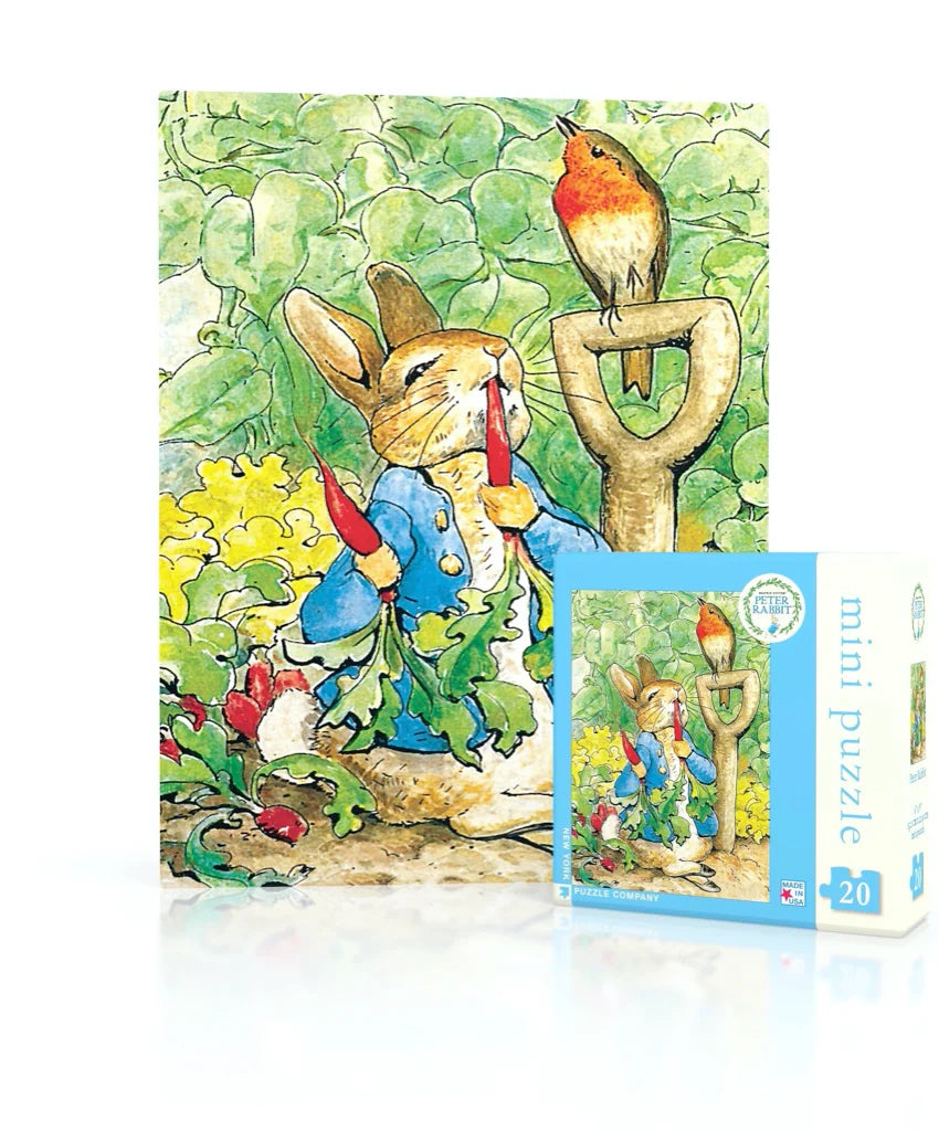 Peter Rabbit Puzzle, a Beatrix Potter Illustration Childrens Puzzles - Alder & Alouette