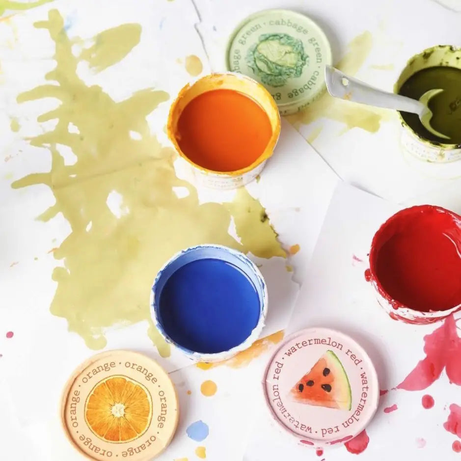 Plant Based Finger Paint Set by Eco-Kids Arts and Crafts - Alder & Alouette