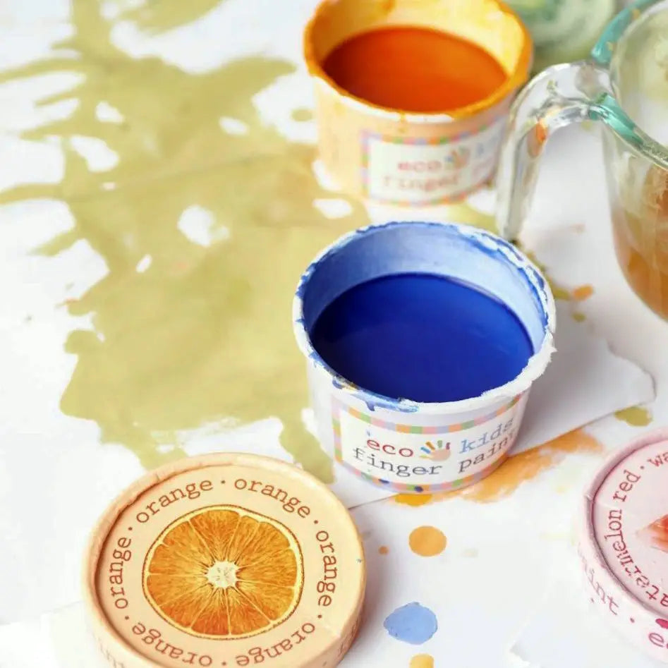 Plant Based Finger Paint Set by Eco-Kids Arts and Crafts - Alder & Alouette