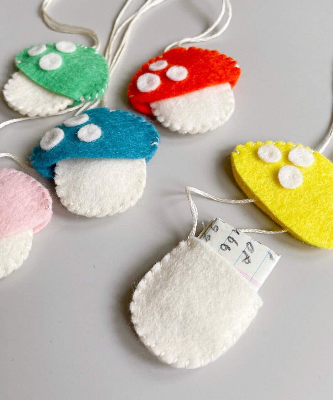 Kids Sewing Kit Mushroom Secret Pocket Necklace - Alder & Alouette