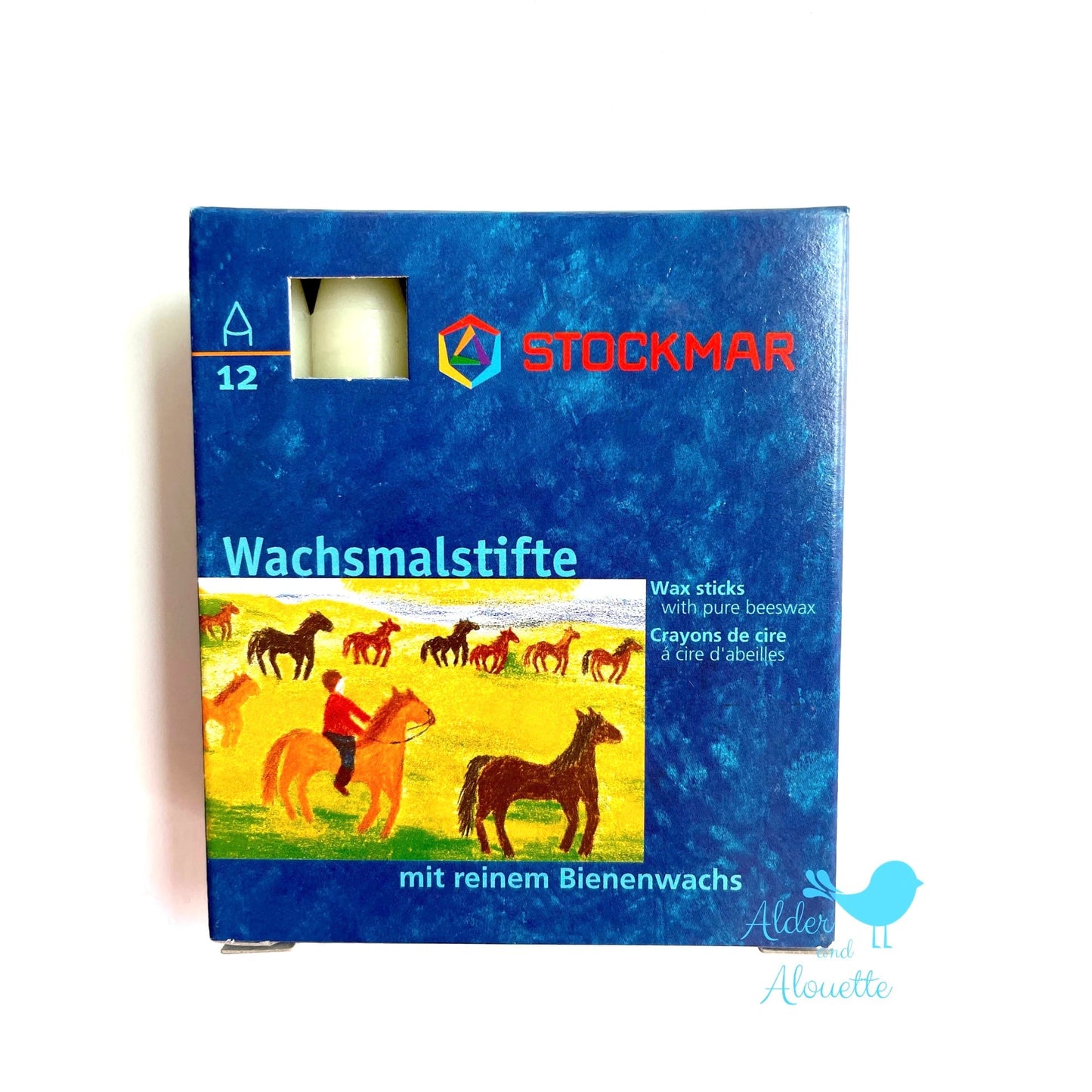 STOCKMAR Wax Sticks for Wax Resist; Batik