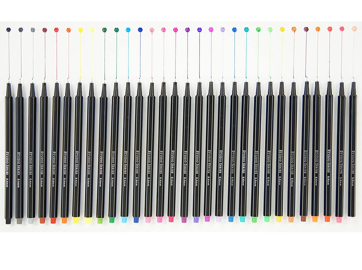 Studio Series Fine Tip Marker Set 0.4 mm Fiber Tip - Alder & Alouette