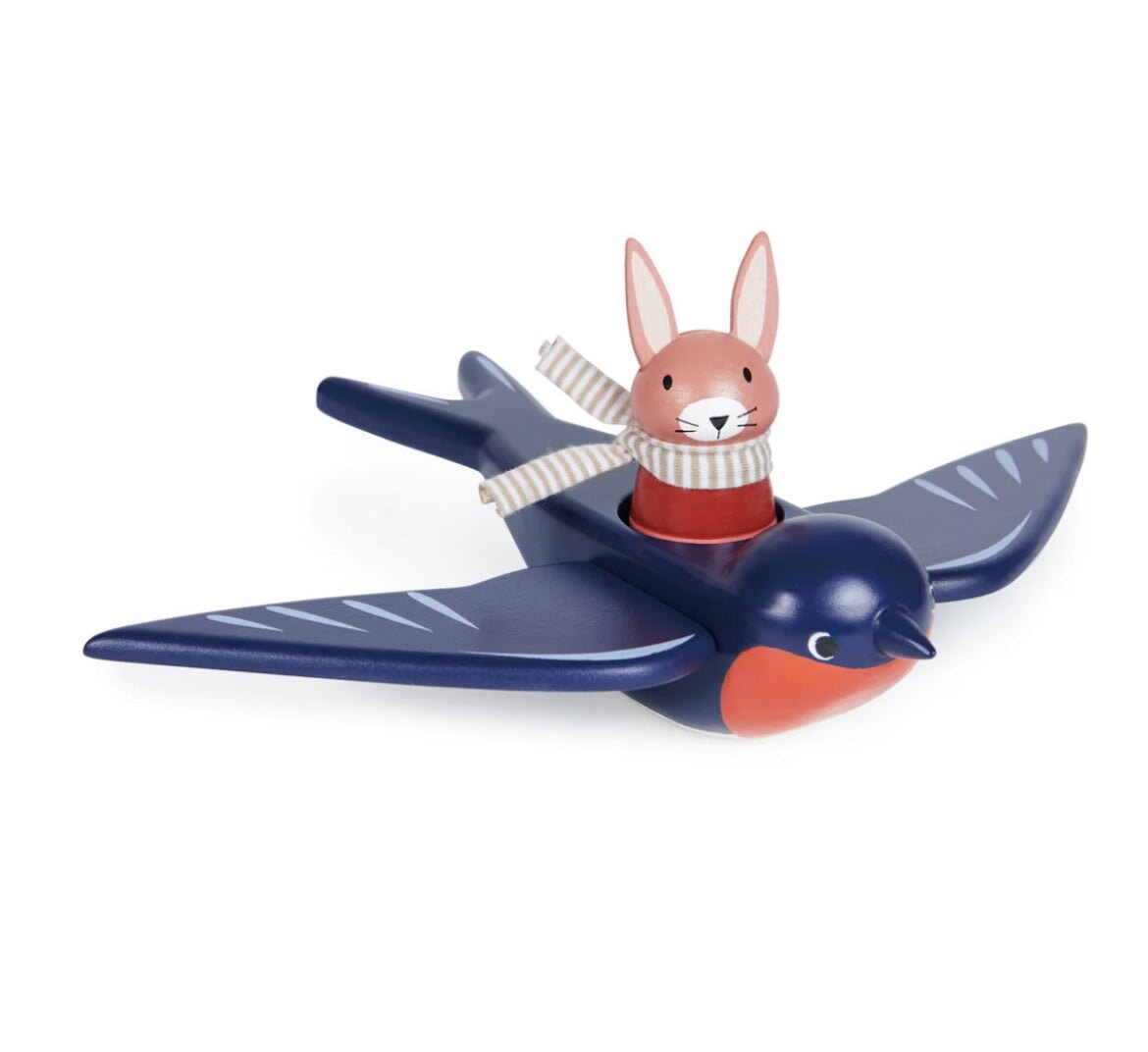 Swifty Bird & Hare by Tender Leaf Toys - Alder & Alouette