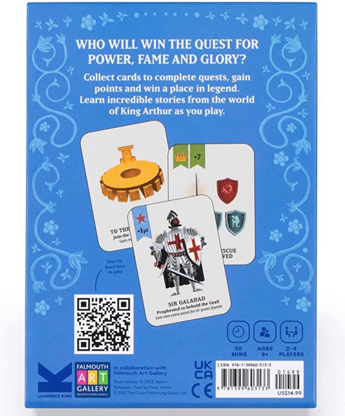 The Legend of King Arthur: A Quest Card Game Card Games - Alder & Alouette