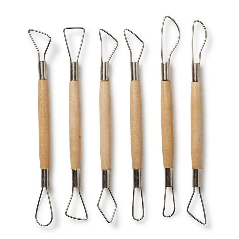 Wire-Mirette Set, 6 Pieces Clay Tools - Alder & Alouette
